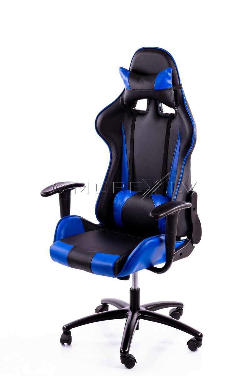 Игровое кресло черно-синее BM2016