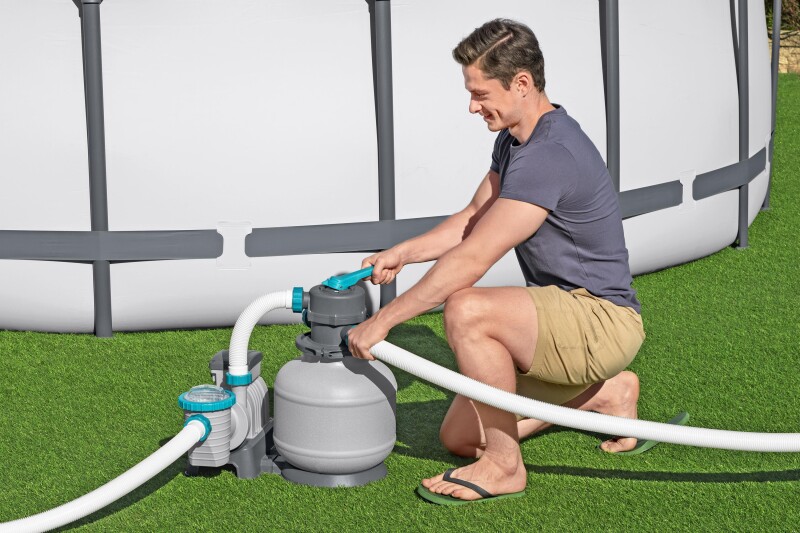 Bestway 58499 liivafilter pump 8327 L, paak 20 kg