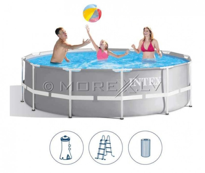 Karkassbassein Intex 26716NP Prism Frame Premium Pool Set 366x99 cm