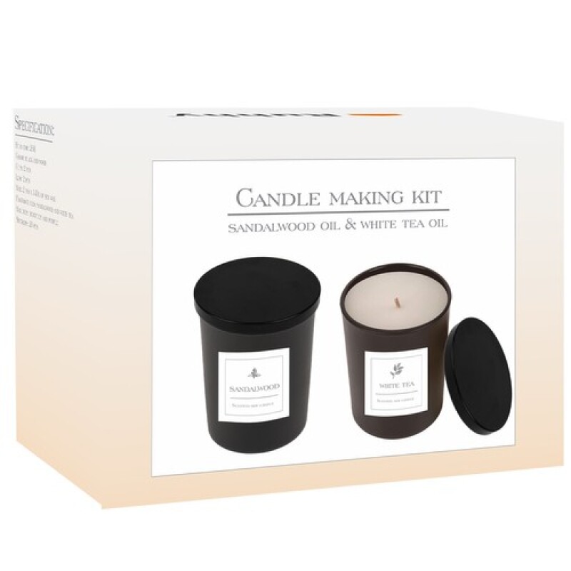 Candle making kit 2 pcs., black