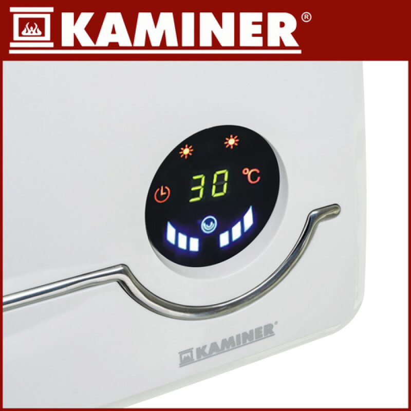 Seinale kinnitatav elektriradiaator 1000W / 2000W taimeriga, valge
