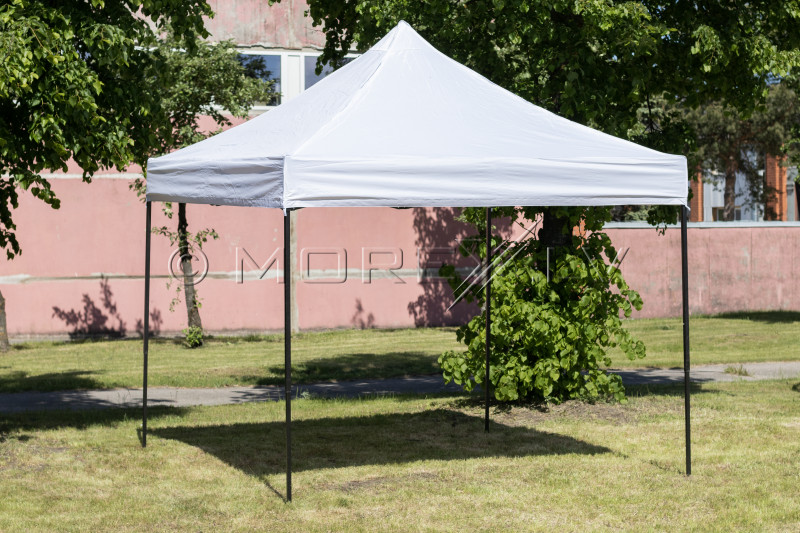 Pop Up kokkupandav telk 2.92x2.92 m, seintega, valge, H-seeria, teras (telk, paviljon, varikatus)