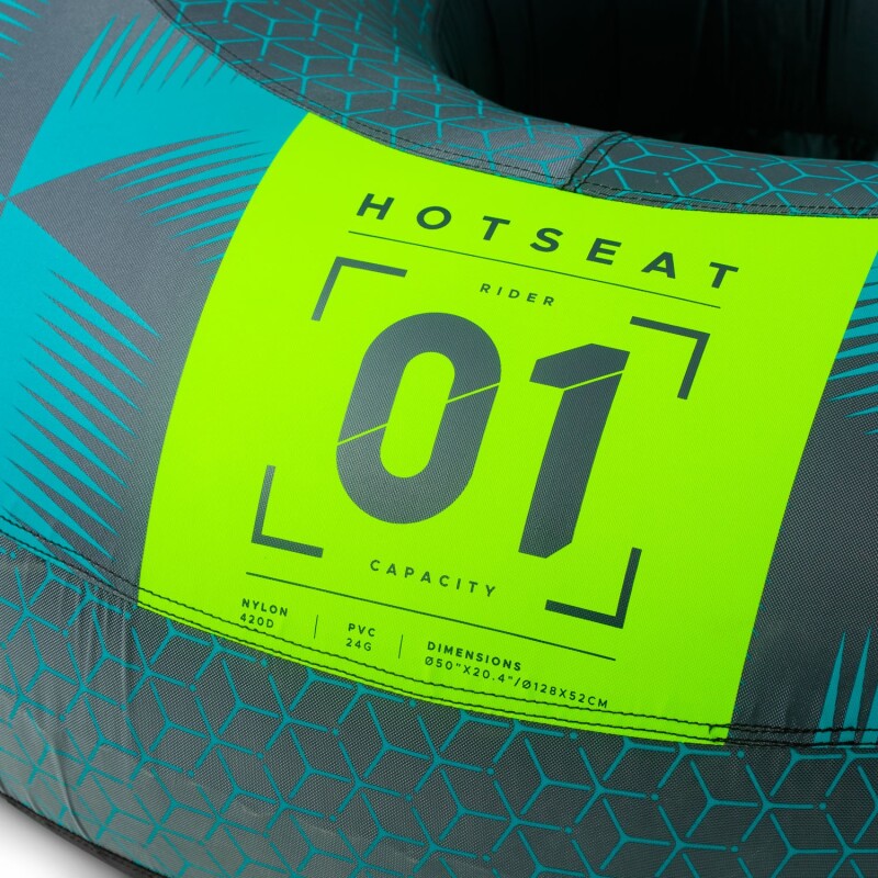 Täispuhutav järelveetav põis Jobe Hotseat 1P, terassinine, 128x52 cm
