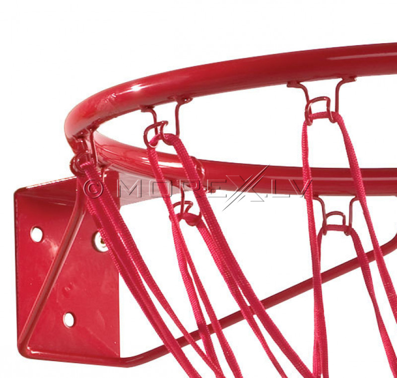 Баскетбольное кольцо с сеткой, КВТ, Ø 450 мм