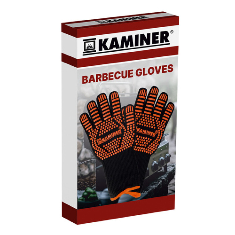 Heat-resistant grill gloves