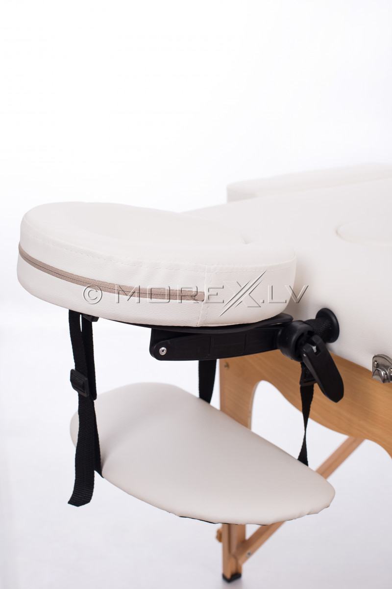 Portable Massage Table White 185x60 cm