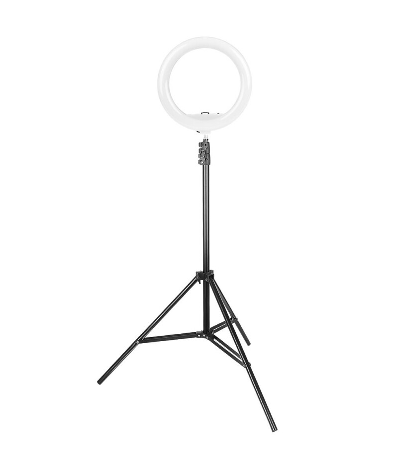 Žiedinė fotografavimo ir filmavimo LED lempa 30W