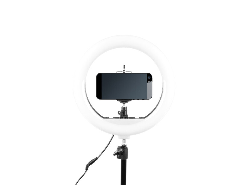 Ring LED lamp for photo and video shooting 30W