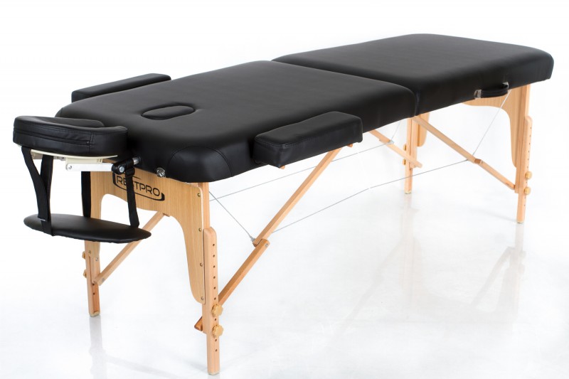Kokkupandav massaažilaud RESTPRO® VIP 2 Black