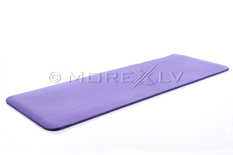 Joogatreening pilates fitness mat 179х60х1,5 cm, lilla