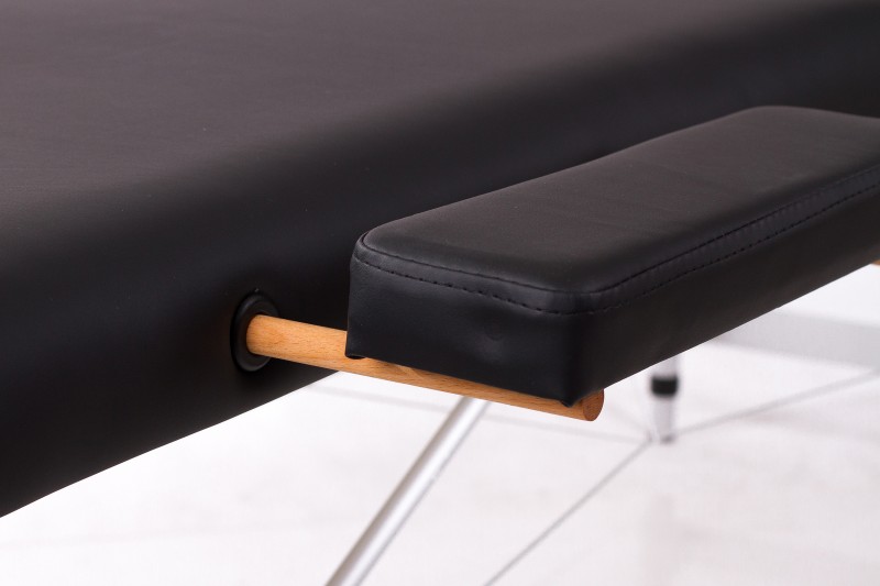 Kokkupandav massaažilaud RESTPRO® ALU 2 (L) Black