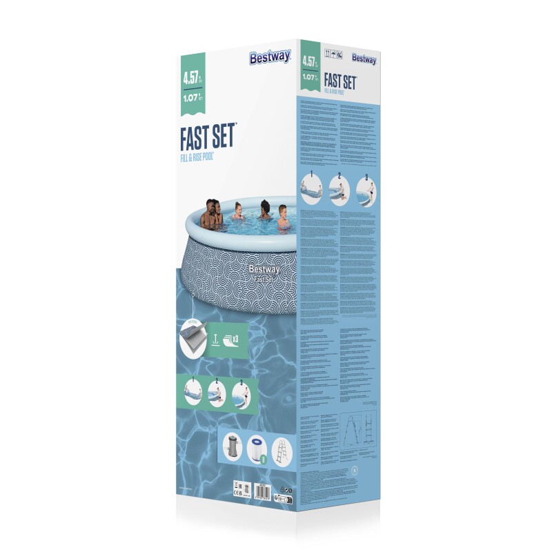 Bassein Bestway 57372 Fast Set 457x107 cm Pool Set