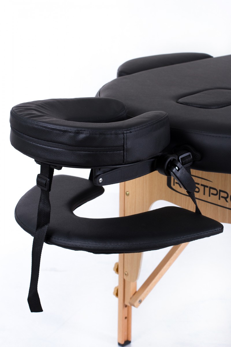 Kokkupandav massaažilaud RESTPRO® Classic Oval 2 Black