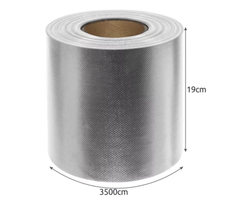 Aiateip 0,19x35 m 630g/m2, hall