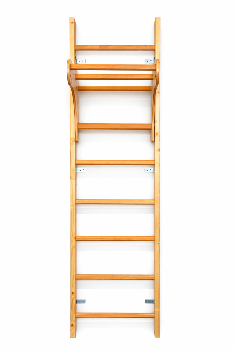 Puidust Rootsi redel RESTPRO® WOOD 230x65 cm koos lauaga