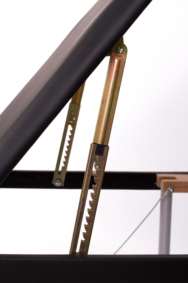 Kokkupandav massaažilaud RESTPRO® ALU 3 Black