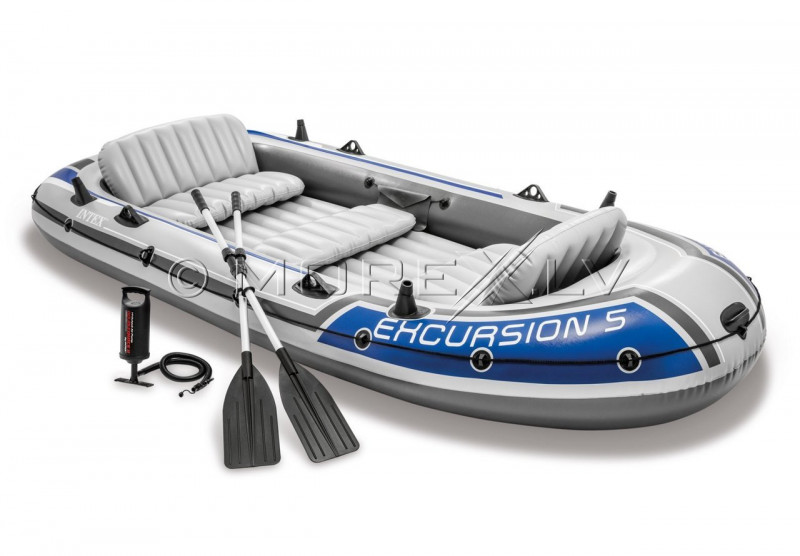 Täispuhutav paat 5-kohaline Intex 68325 EXCURSION 5 SET (366x168x43 cm)