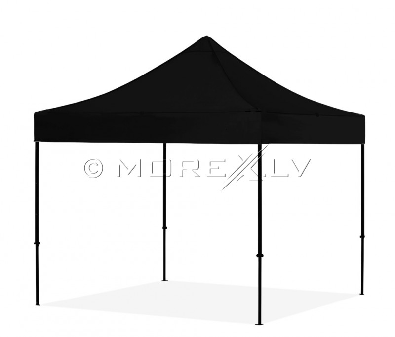 Canopy roof cover 2 x 2 m (black colour, fabric density 160 g/m2)