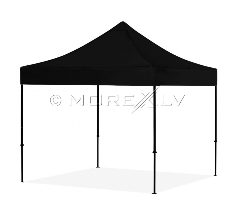 Tendi katus 2 x 2 m (must värv, kanga tihedus 160 g/m2)