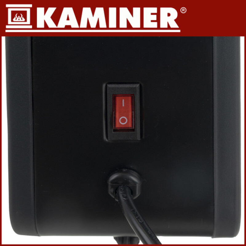 Elektriline konvektsiooni soojendus 1000W / 1300W / 2300W taimeriga, must
