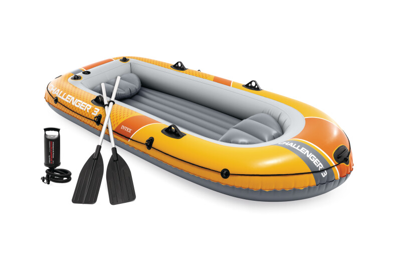 Täispuhutav paat Intex Challenger 3 set 295x137x43 cm, 66313