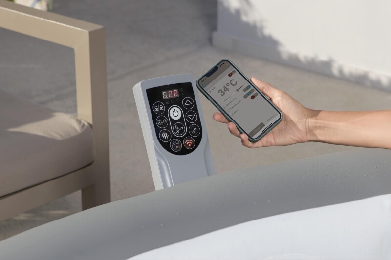Bestway LAY-Z-SPA Hawaii AirJet 6001J bassein-mullivann 6-8 inimesele