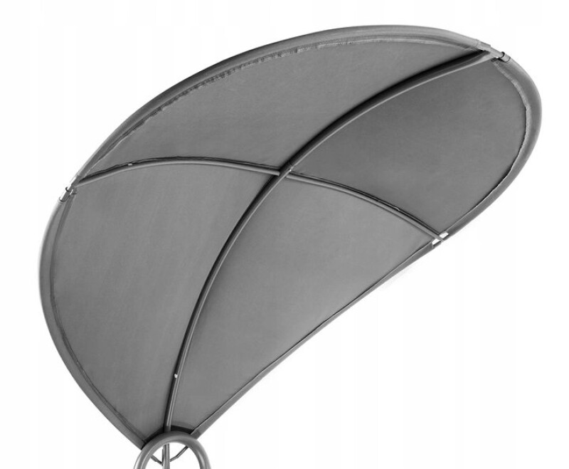 Lamamistool varikatusega 76x178x183 cm, hall