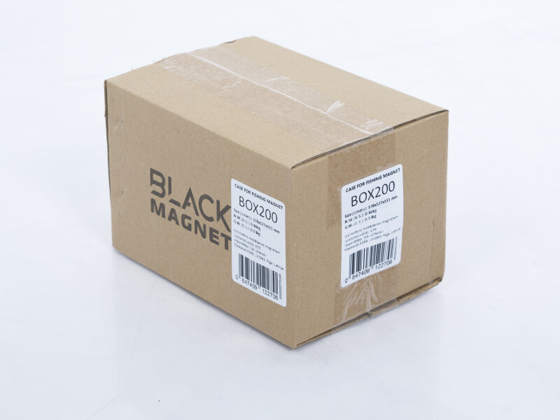 Otsingumagnet 200 kg Black Magnet F200 kaanega otsingumagneti jaoks BOX200