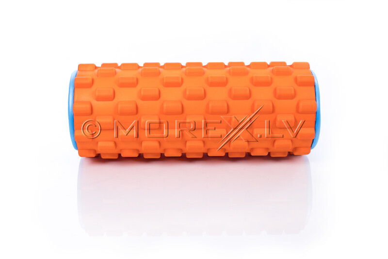 Massaažirull jooga jaoks Grid Roller 33x14cm, oranž