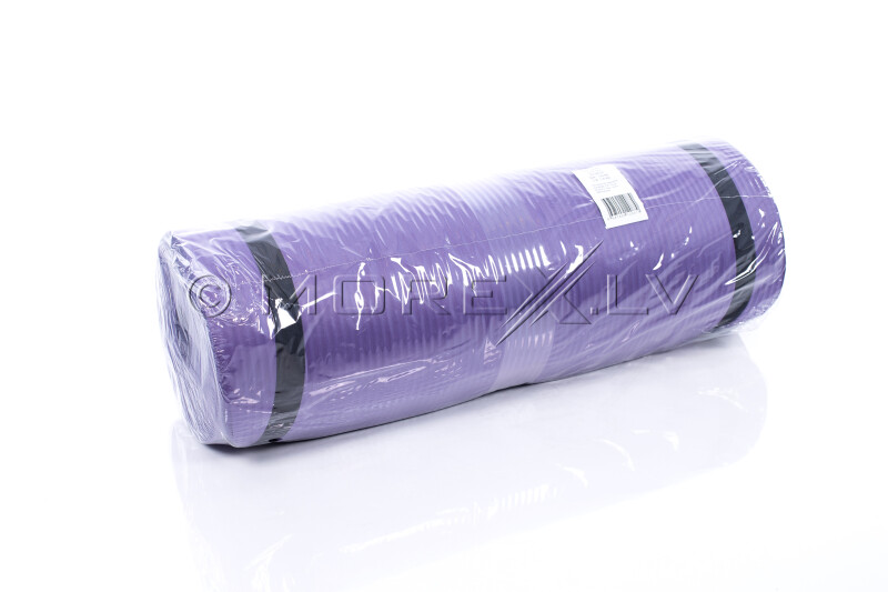 Joogatreening pilates fitness mat 179х60х1,5 cm, lilla