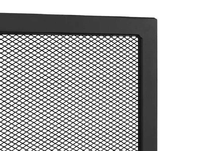 Fireplace Protection Screen, black