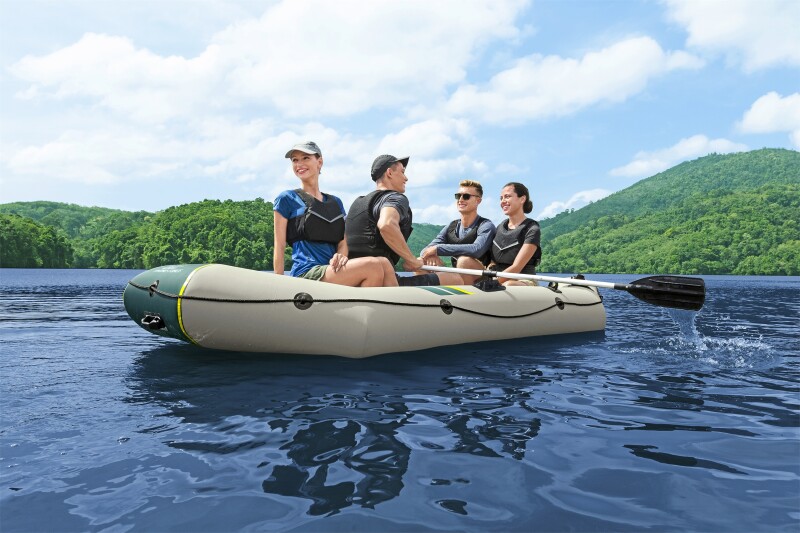 Täispuhutav paat 4-kohaline Bestway Ranger Elite X4 Raft, 320x148x47 cm, 65157