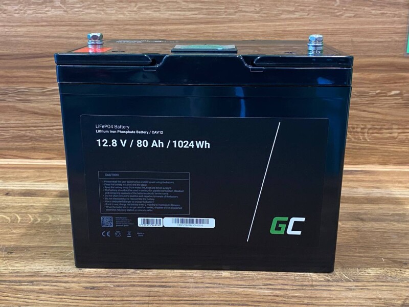 Lithium battery Green cell LifePO4 12V 80Ah