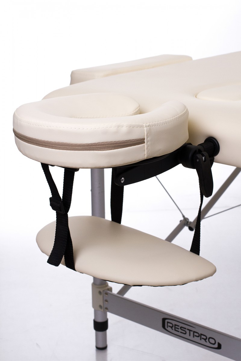 Kokkupandav massaažilaud RESTPRO® ALU 3 Cream