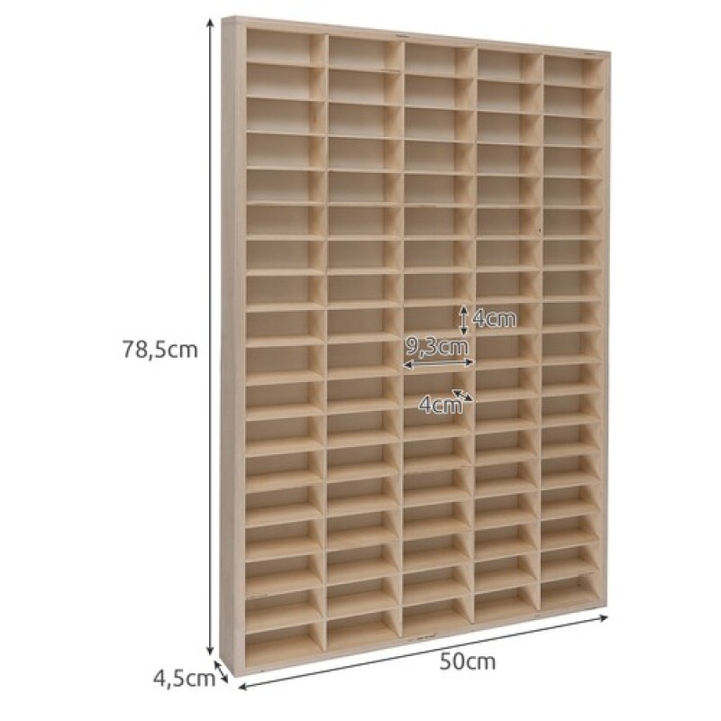 Puidust riiul 90 autole