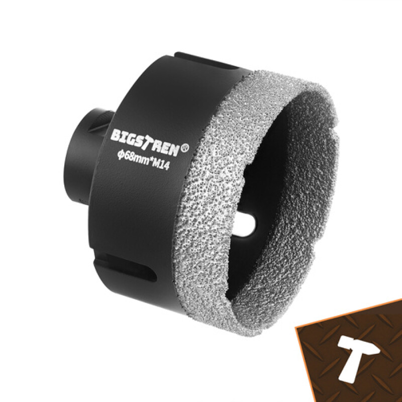 Teemantkroonpuuride komplekt puurimiseks, 13 detaili (plaatidele, betoonile, kivile)