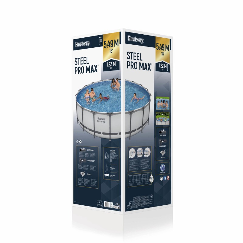 Frame pool Bestway 56462 Steel Pro Max Set 549x122 cm