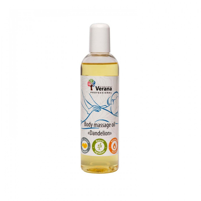 Body massage oil Verana Professional, Dandelion 250ml