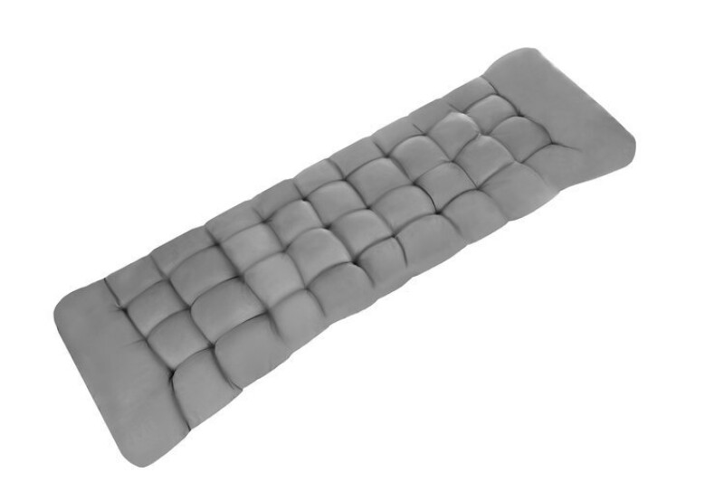 Sodo krėslo pagalvė 165x50 cm, pilka