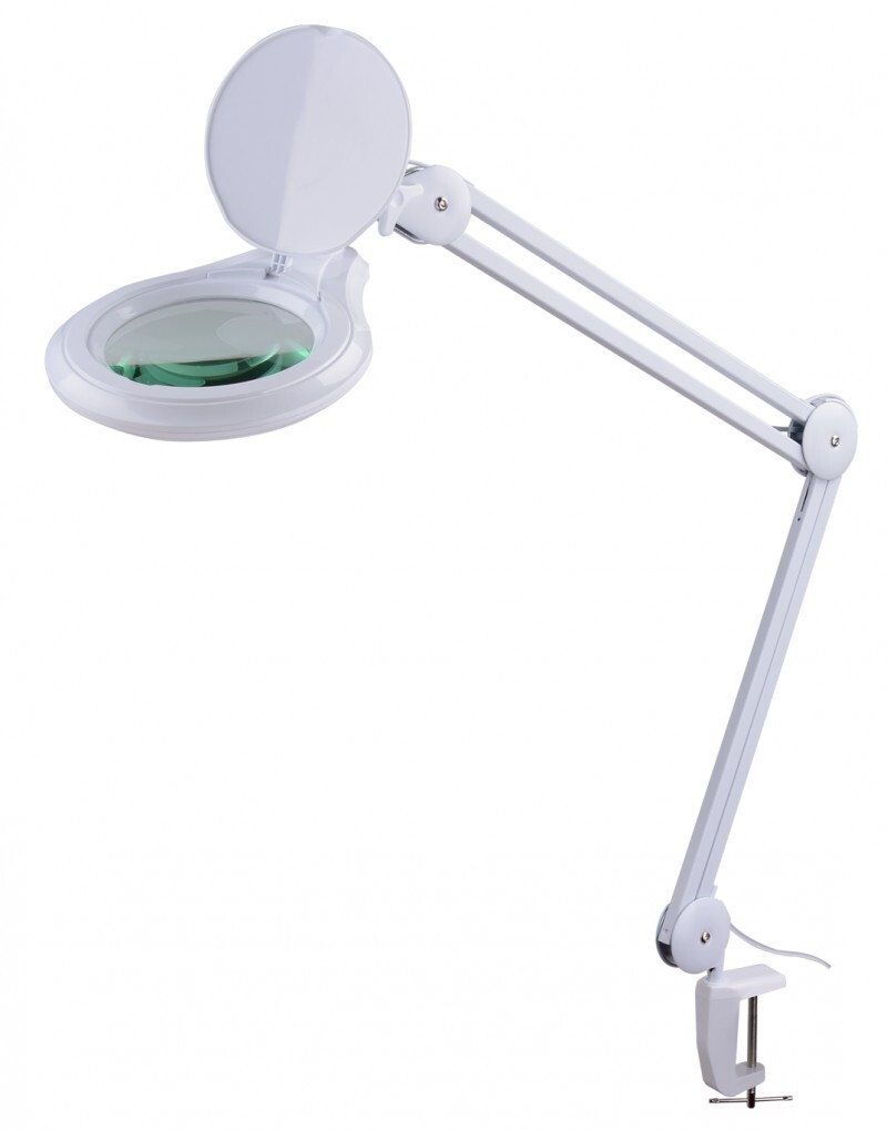 Лампа-лупа для косметолога, мастера по педикюру 9003LED-3D