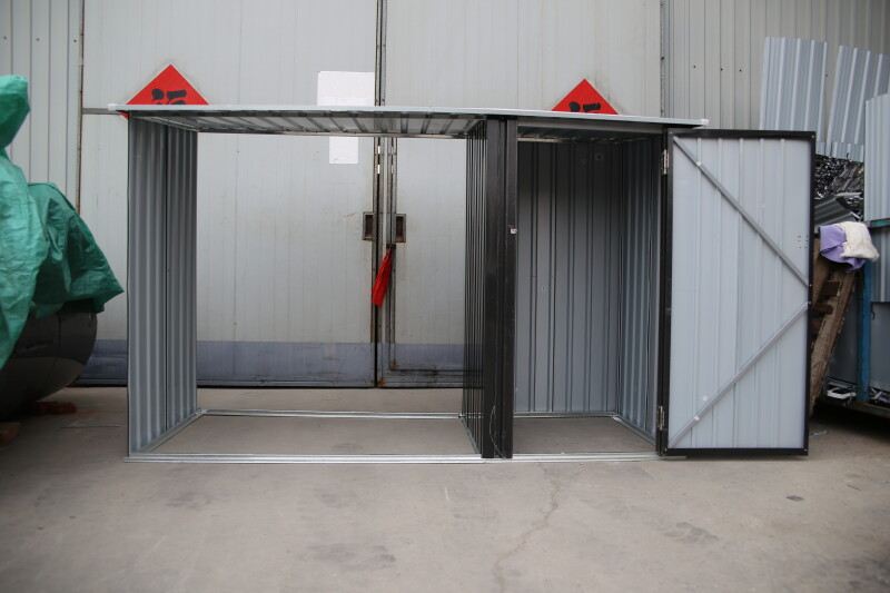 Metallist aiakuur - aiamaja, 249x103x160 cm