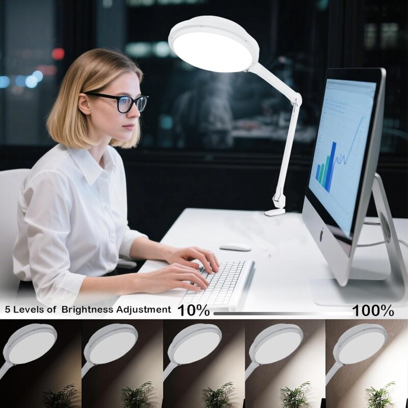 Professionaalne LED laualamp 9516LED-CCT (kosmeetikutele, pediküürile)