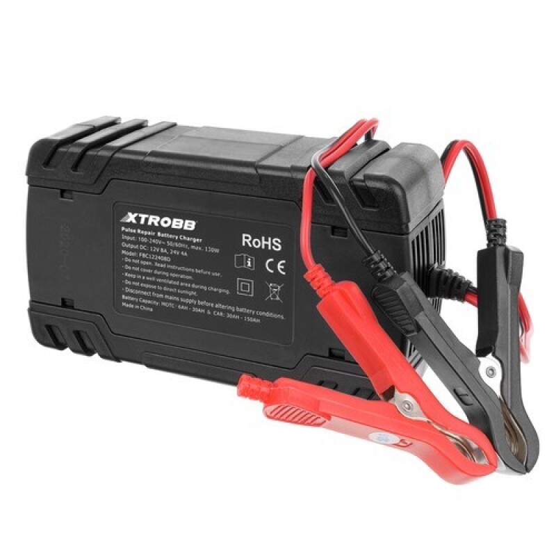 NERAUS NRS 36X + аккумулятор Marine Dual Purpose Battery 110Ah + XTROBB зарядное устройство 8A/4A