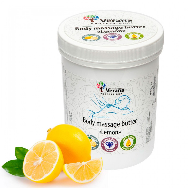 Body massage butter Verana Lemon 900 gr