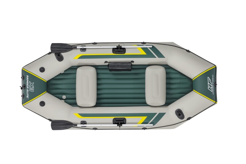Piepūšamā laiva 3-vietīga Bestway Ranger Elite X3 Raft, 295х130х46 cm, 65160