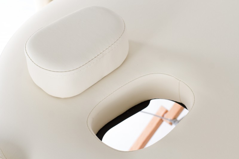 Kokkupandav massaažilaud RESTPRO® VIP OVAL 2 Cream