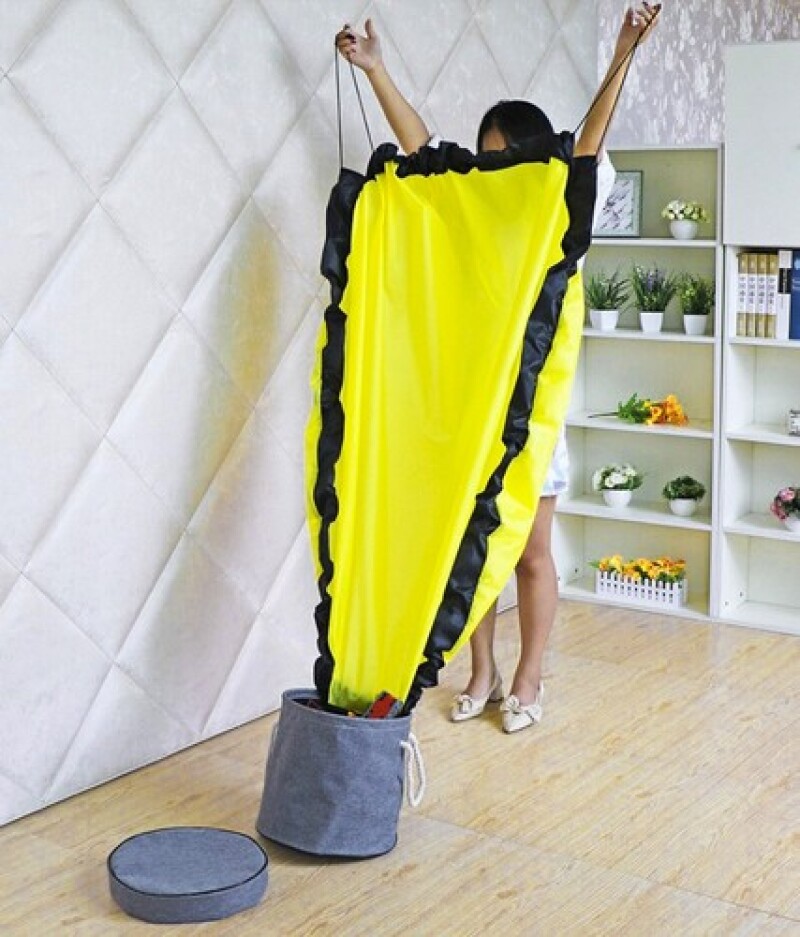 Mänguasjade ja asjade hoiukorv koos matiga, 135 cm
