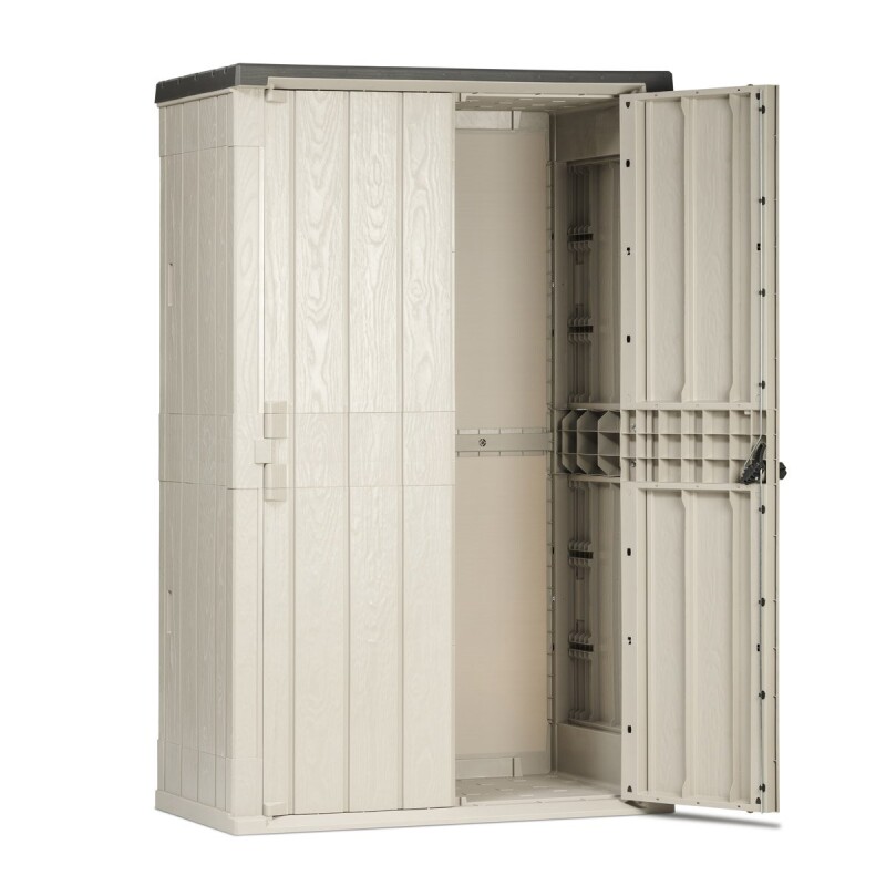 Хозяйственный шкаф для сада, 130х76х206 см, Toomax (Италия)