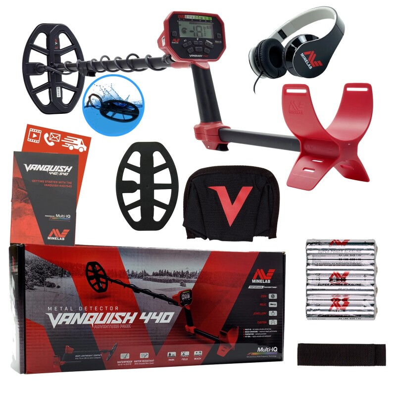 Metal detector Minelab Vanquish 440 + GIFT BAG