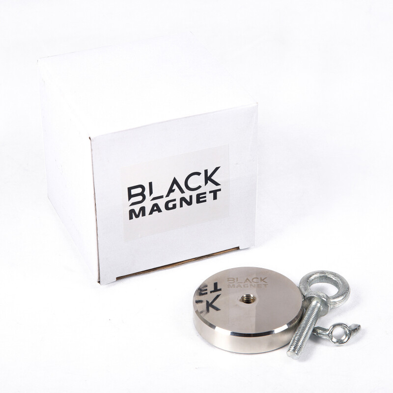 Otsingumagnet 200 kg Black Magnet F200